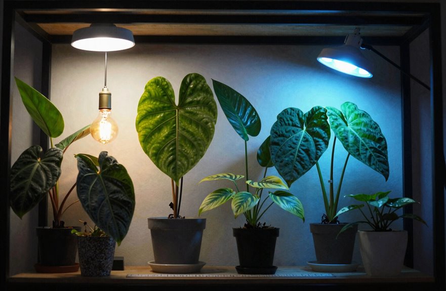 How to Use Different Light Types for Indoor Plants 3 leds tolerate closer proximity adjust by growth stage