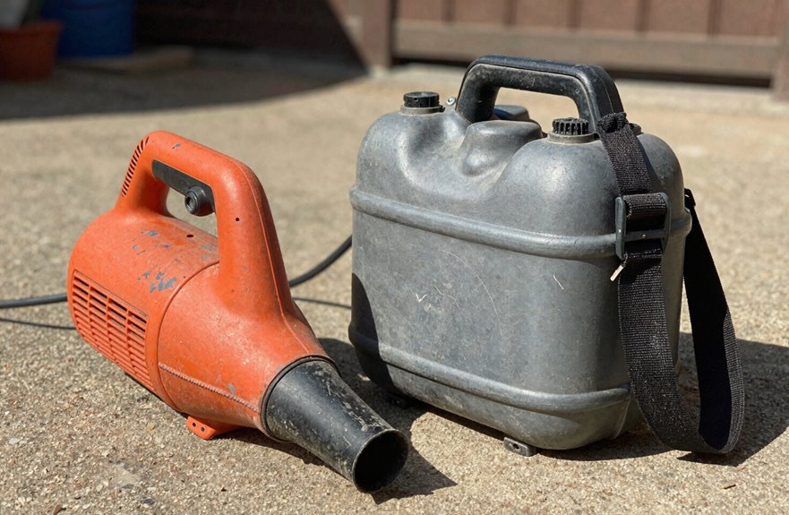 maintenance costs favor backpacks over handhelds