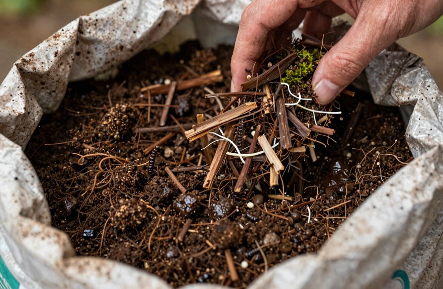 Revitalize Old Potting Soil in 5 Simple Steps 5 mulch protects soil life moisture