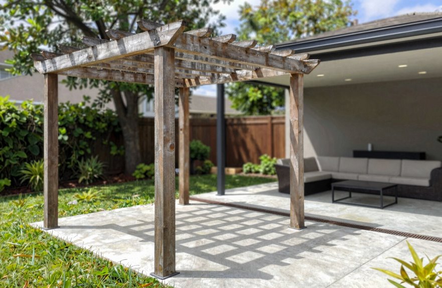 7 Key Differences Between Pergolas and Patio Covers 4 pergola cheaper upfront longer life