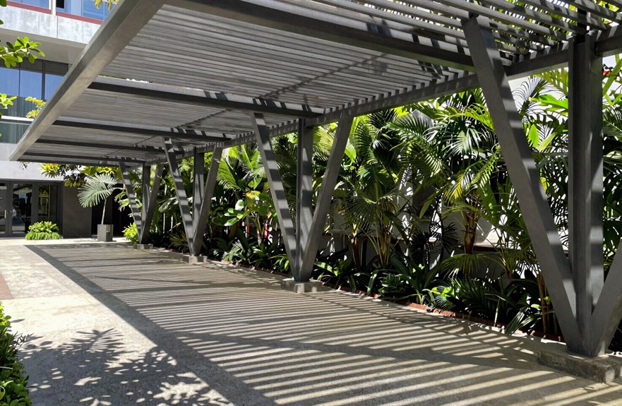 5 Outdoor Shade Structures Better Than Pergolas 1 pergolas lack true weather protection