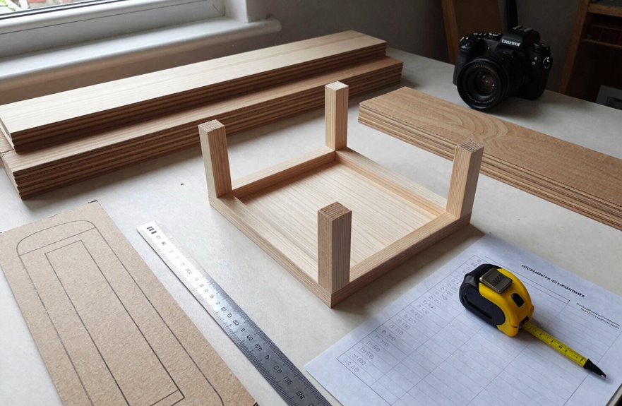 Build a Wood Plant Stand in 6 Simple Steps 1 plan dowel joinery precise notches