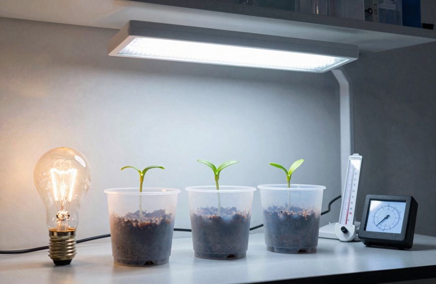 regular bulbs hinder plant growth efficiency