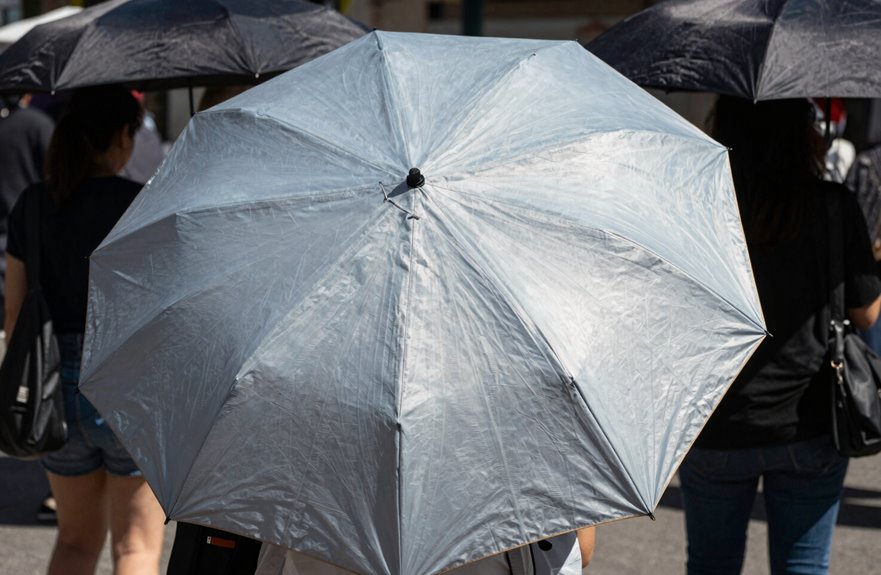 10 Key Differences Between UV Umbrellas and Regular Umbrellas 4 regular parasols lack uv protection