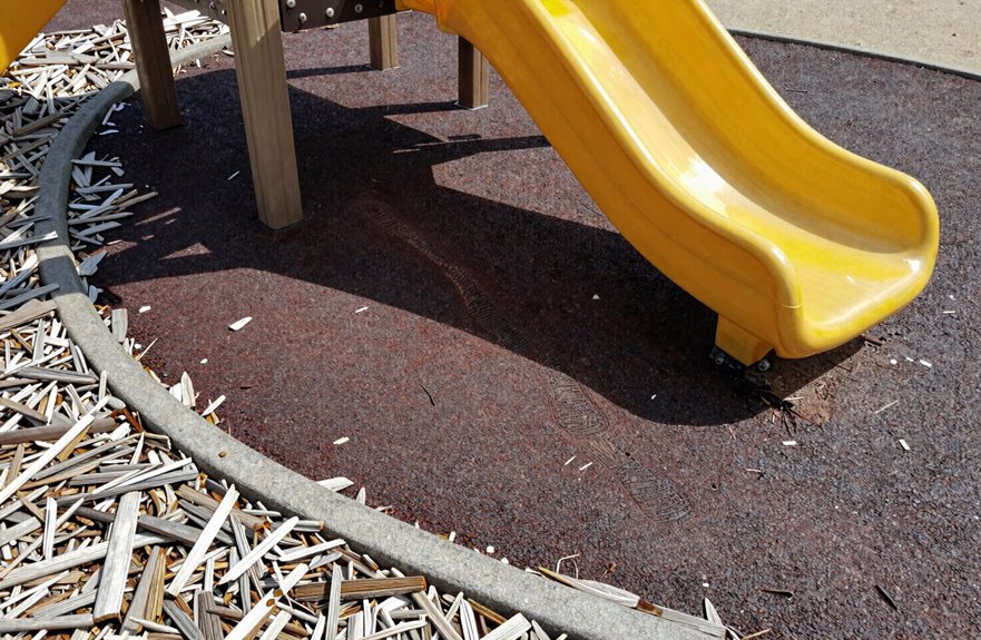 10 Key Differences Between Rubber and Wood Mulch for Playgrounds 5 rubber mulch overheats playground surfaces