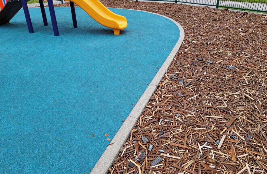 10 Key Differences Between Rubber and Wood Mulch for Playgrounds 2 rubber vs wood mulch tradeoffs