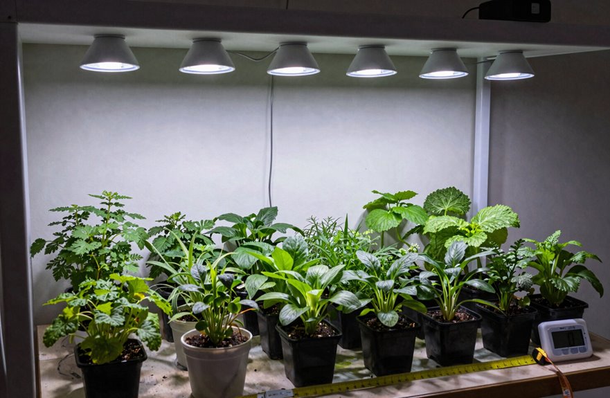 seedlings need proper light height
