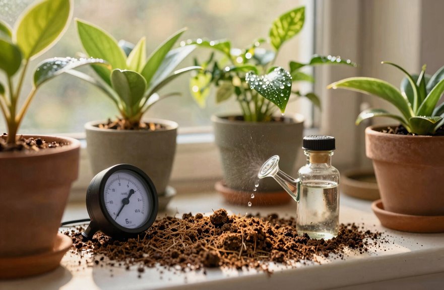 soil first water when dry