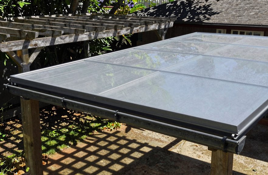 7 Key Differences Between Pergolas and Patio Covers 1 solid roof equals true weather protection