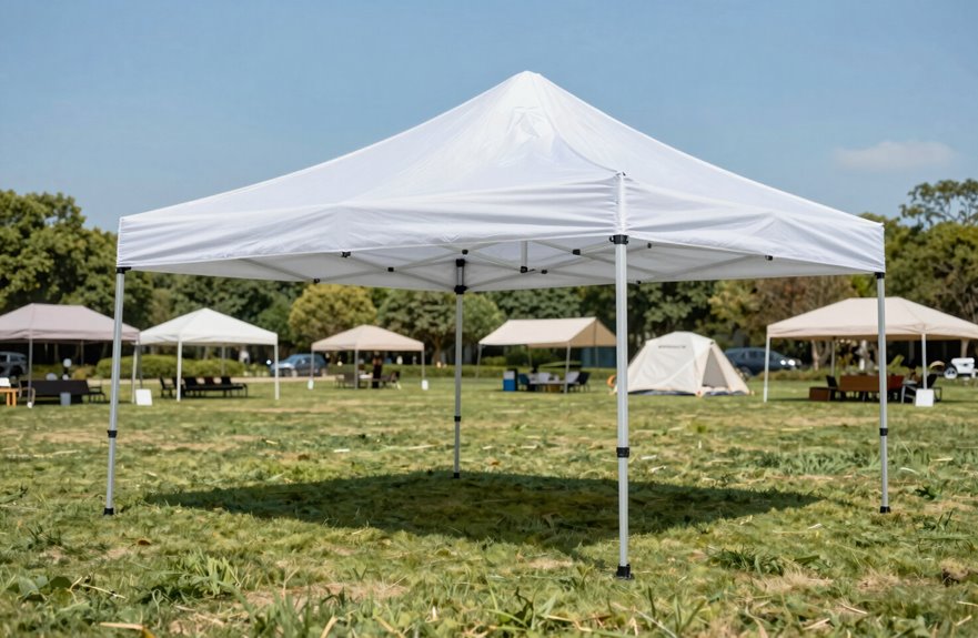 What Is the Largest Pop up Canopy? 5 three canopy brands dominate 10x20s