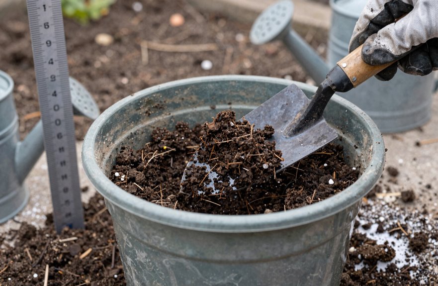 Revitalize Old Potting Soil in 5 Simple Steps 2 three trouble spots test drain flush