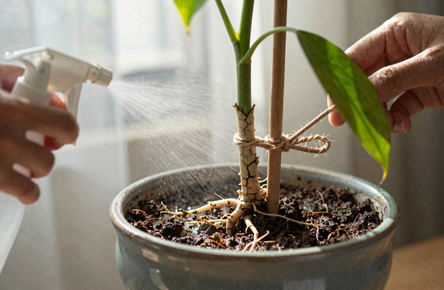 6 Ways to Make a Drooping Plant Stand Up Straight 3 wet soil drooping stems root risk