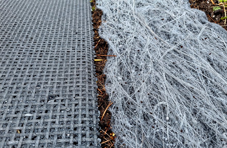 7 Key Differences Between Woven and Non-Woven Landscape Fabric 4 woven restricts non woven drains