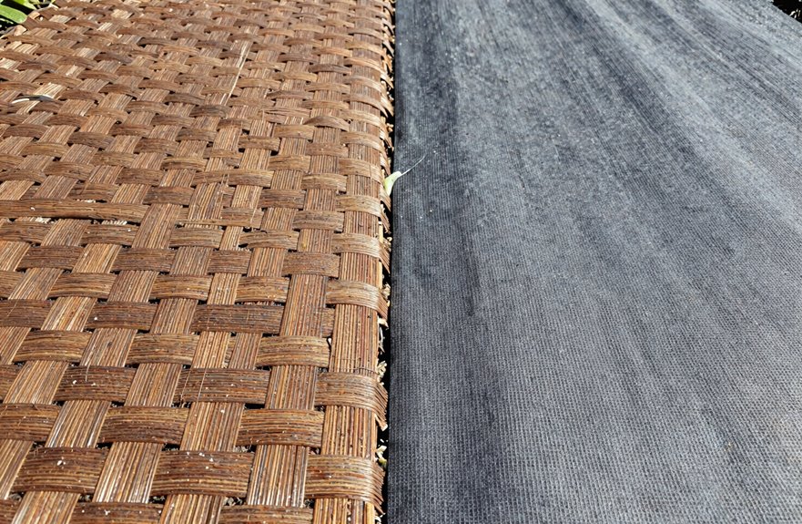 7 Key Differences Between Woven and Non-Woven Landscape Fabric 3 woven vs nonwoven sunlight blockage